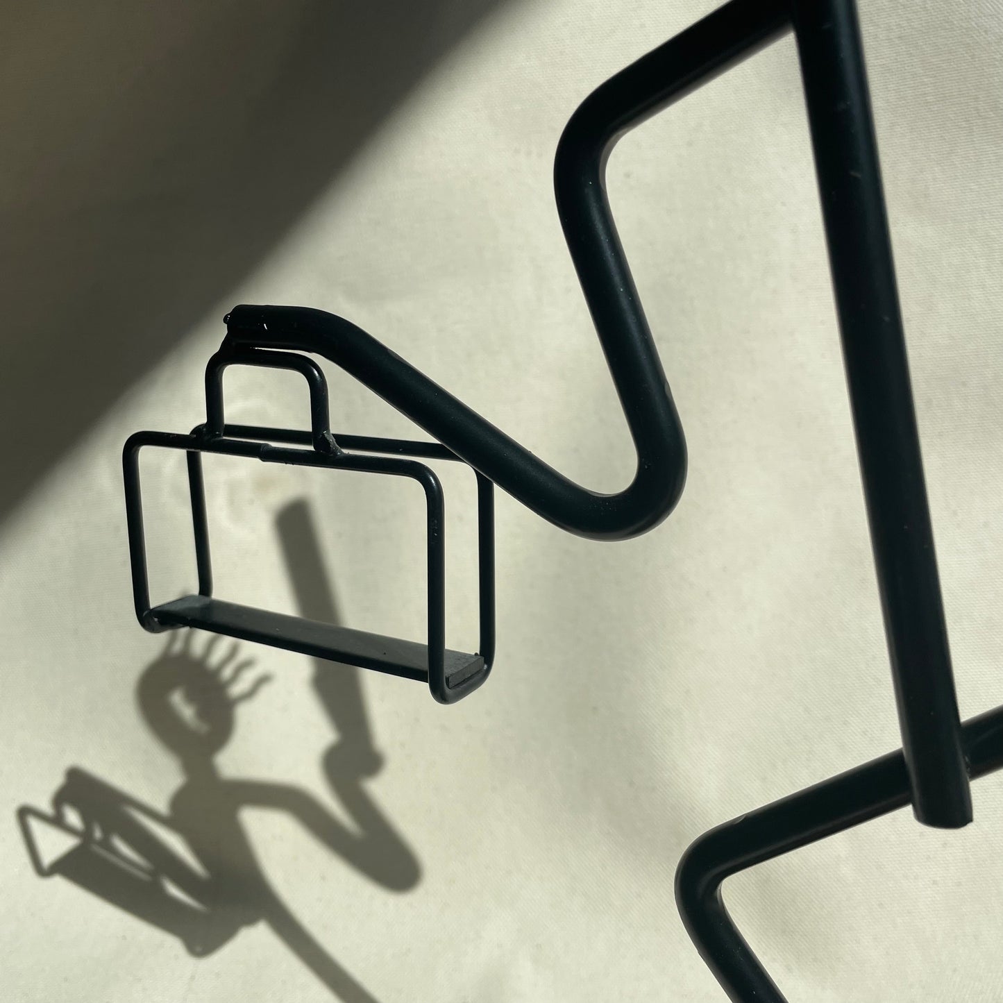 Kokopelli Vintage Memphis Metal Sculpture