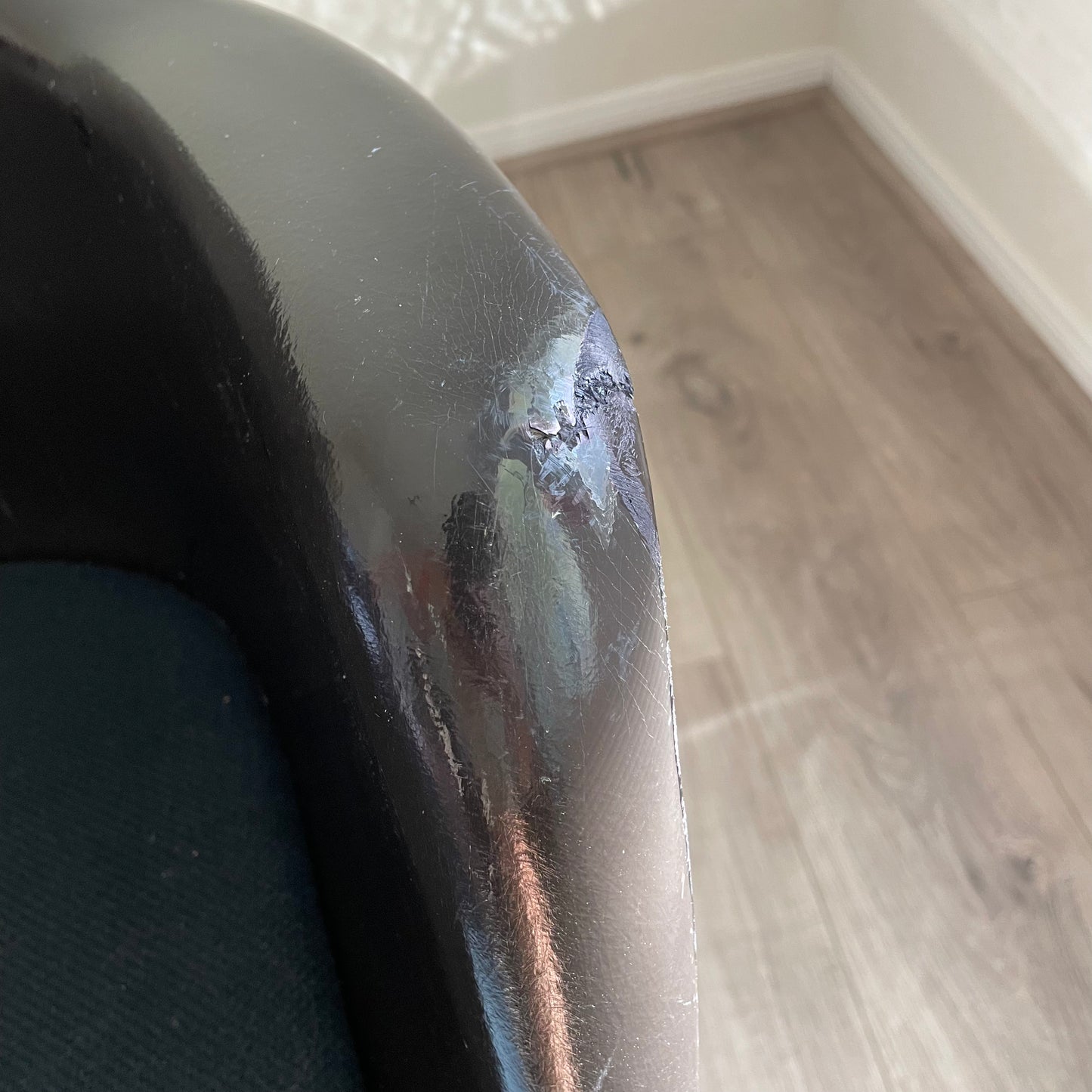 Herman Miller Eames Style Krueger Fiberglass Armchair