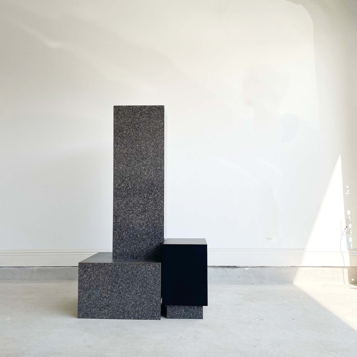 Vintage 80's Laminate Plinths, Pedestals