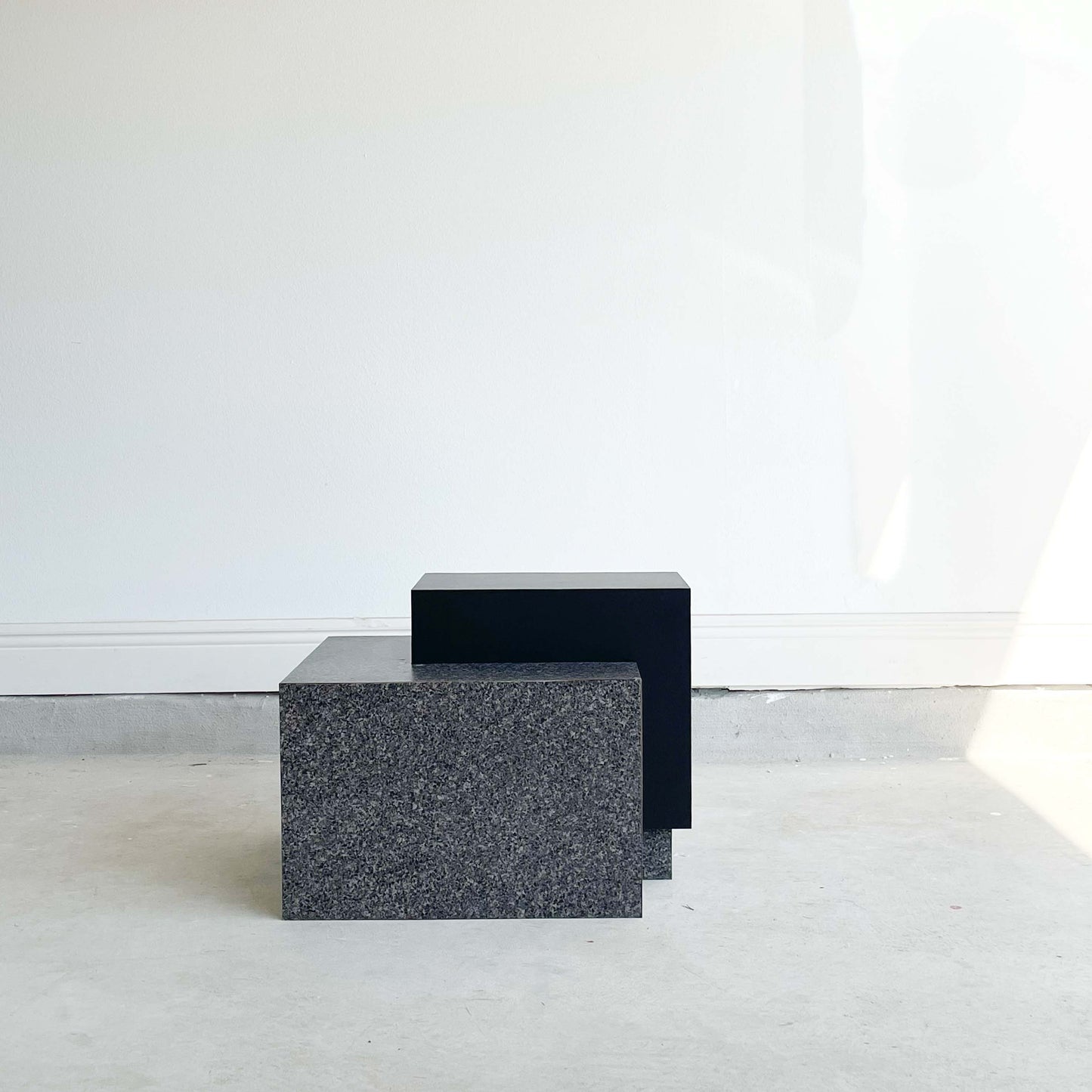 Vintage 80's Laminate Plinths, Pedestals