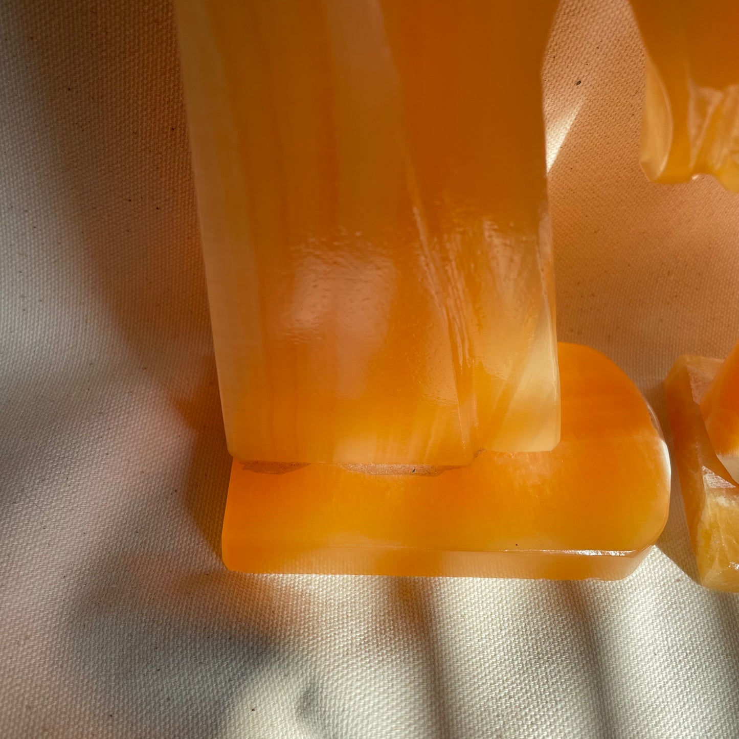 Set of Two Vintage Orange Horse Bookends