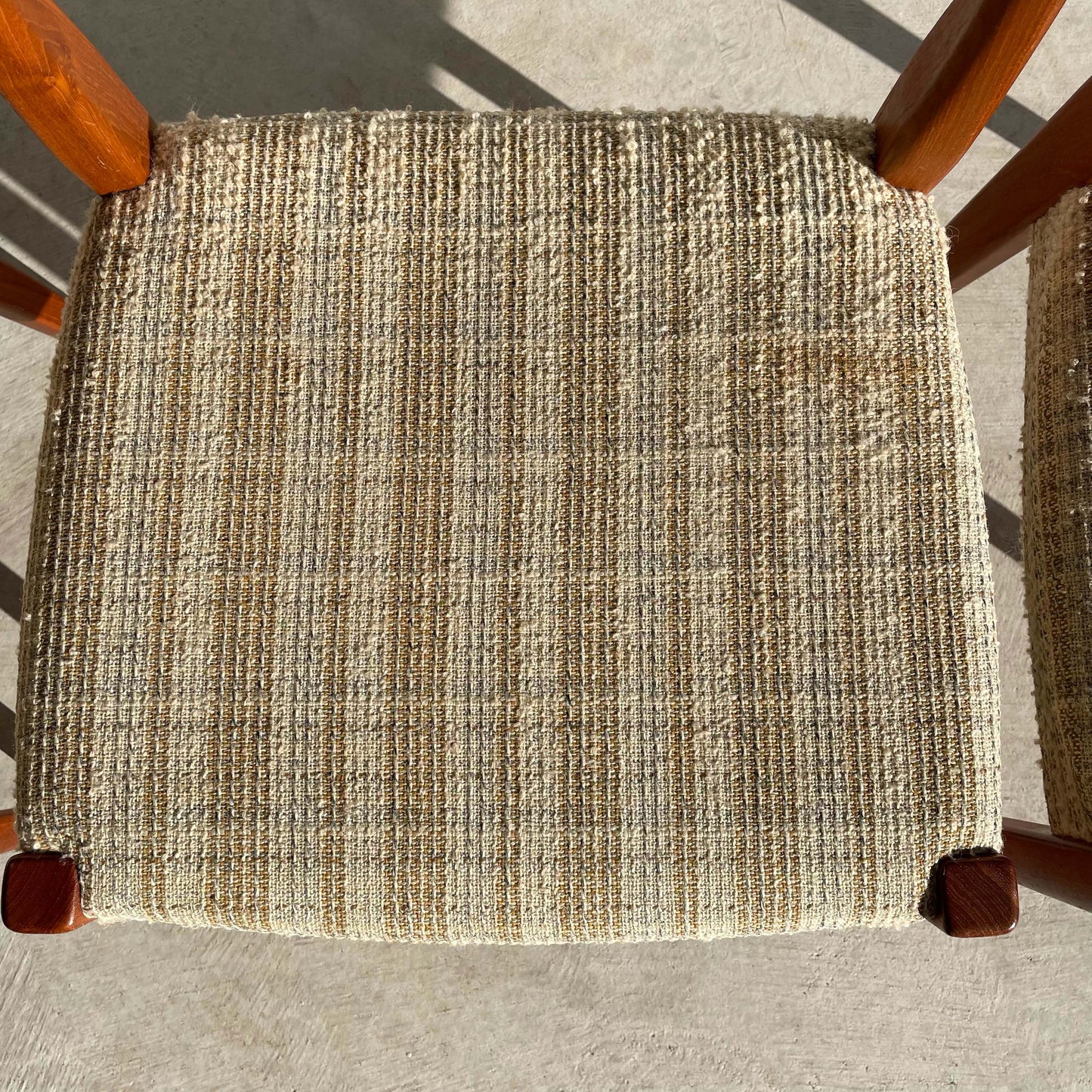 Danish Dining Chairs with Teak Frames by Svegards Markaryd, Set of 4