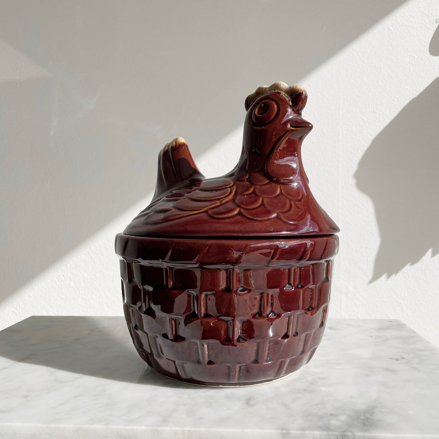 McCoy Brown Hen Cookie Jar