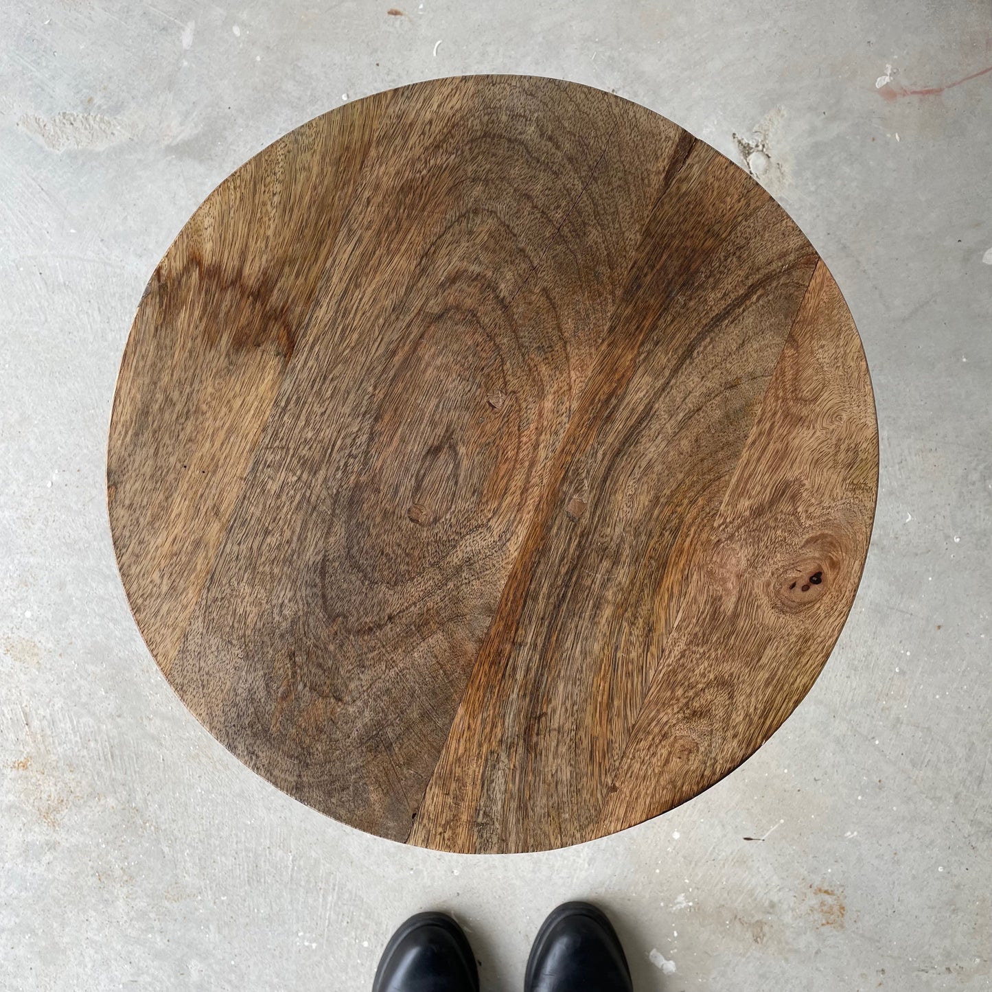 Wooden Three Legs End Table x1