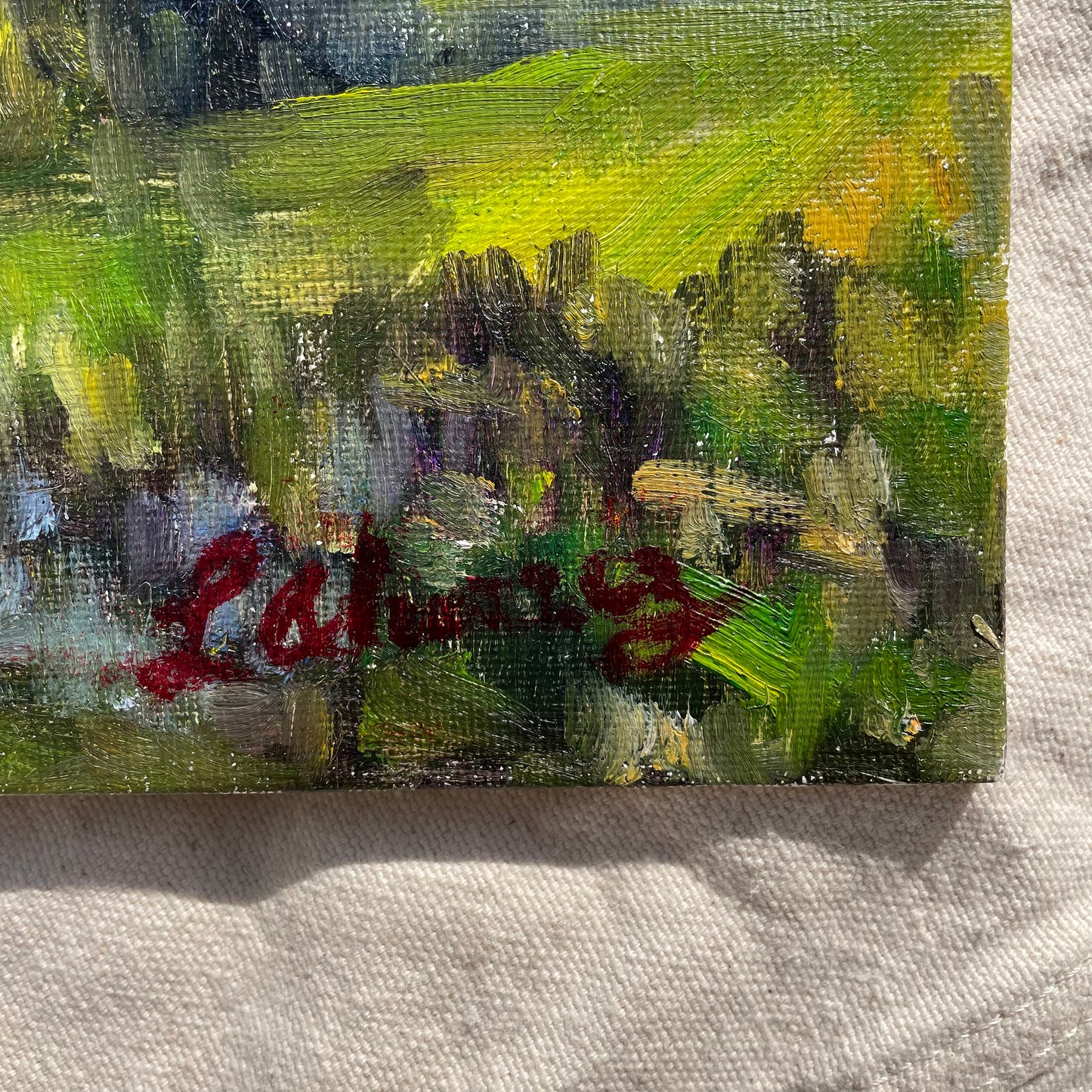 Scenic Landscape: Hills, Valleys, Mountains, Original Artwork, Signed