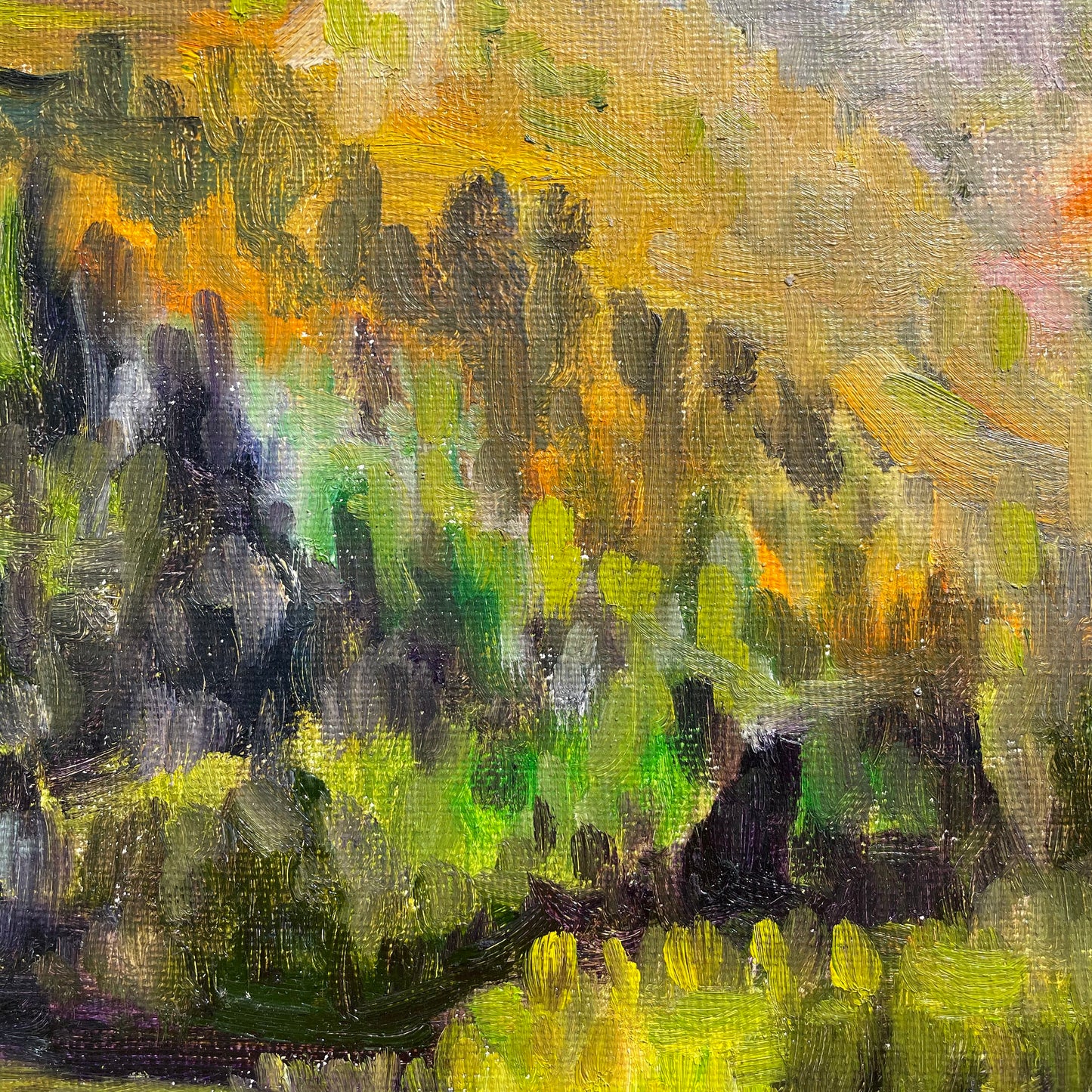 Scenic Landscape: Hills, Valleys, Mountains, Original Artwork, Signed