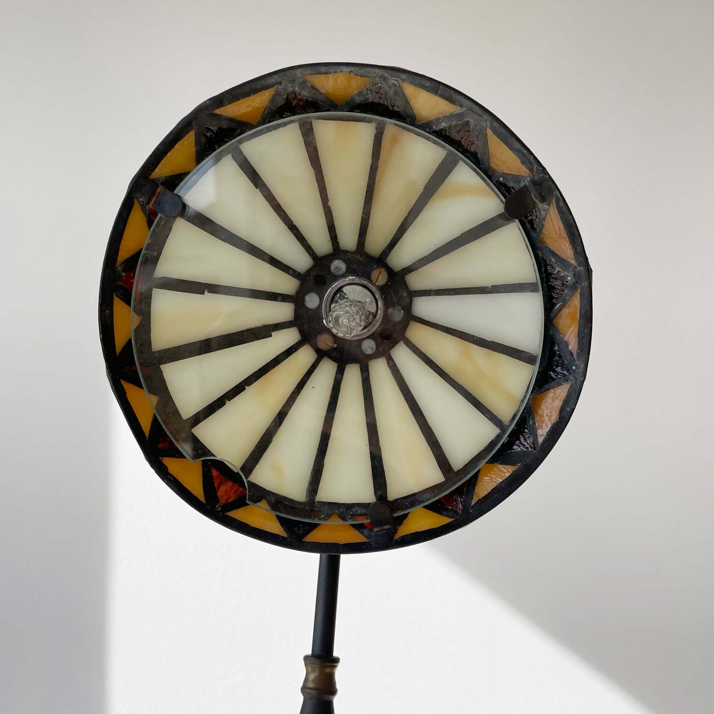 Tiffany Style Pueblo Floor Lamp : See Shipping Details