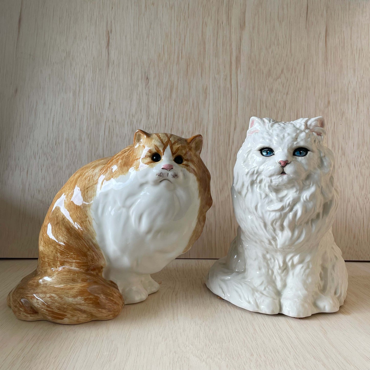 NS Gustin Cat Statuette of Majestic Orange Tabby Cat