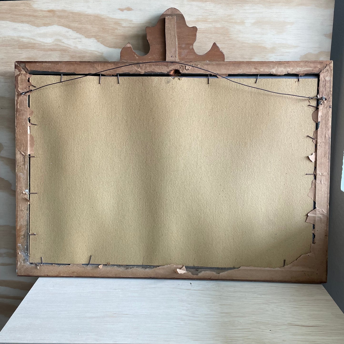 Gilded Antique Mirror