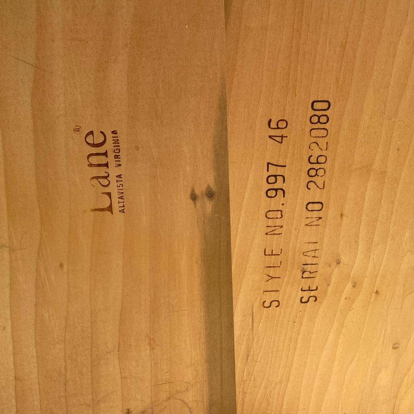 Walnut Side/ End Table Rhythm Lane AltaVista