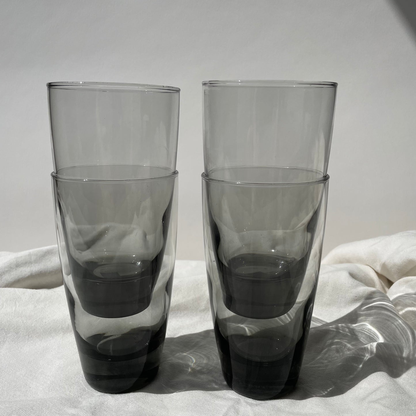 Smokey Grey Tumblers x2