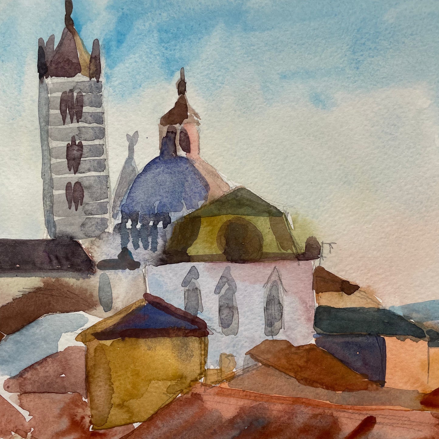 Watercolor Landscape - Original Artwork