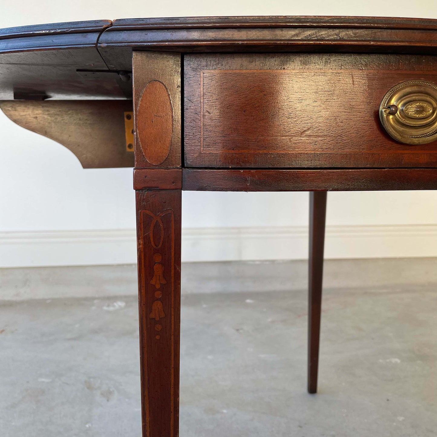 Oval Pembroke End Table by Councill Furniture