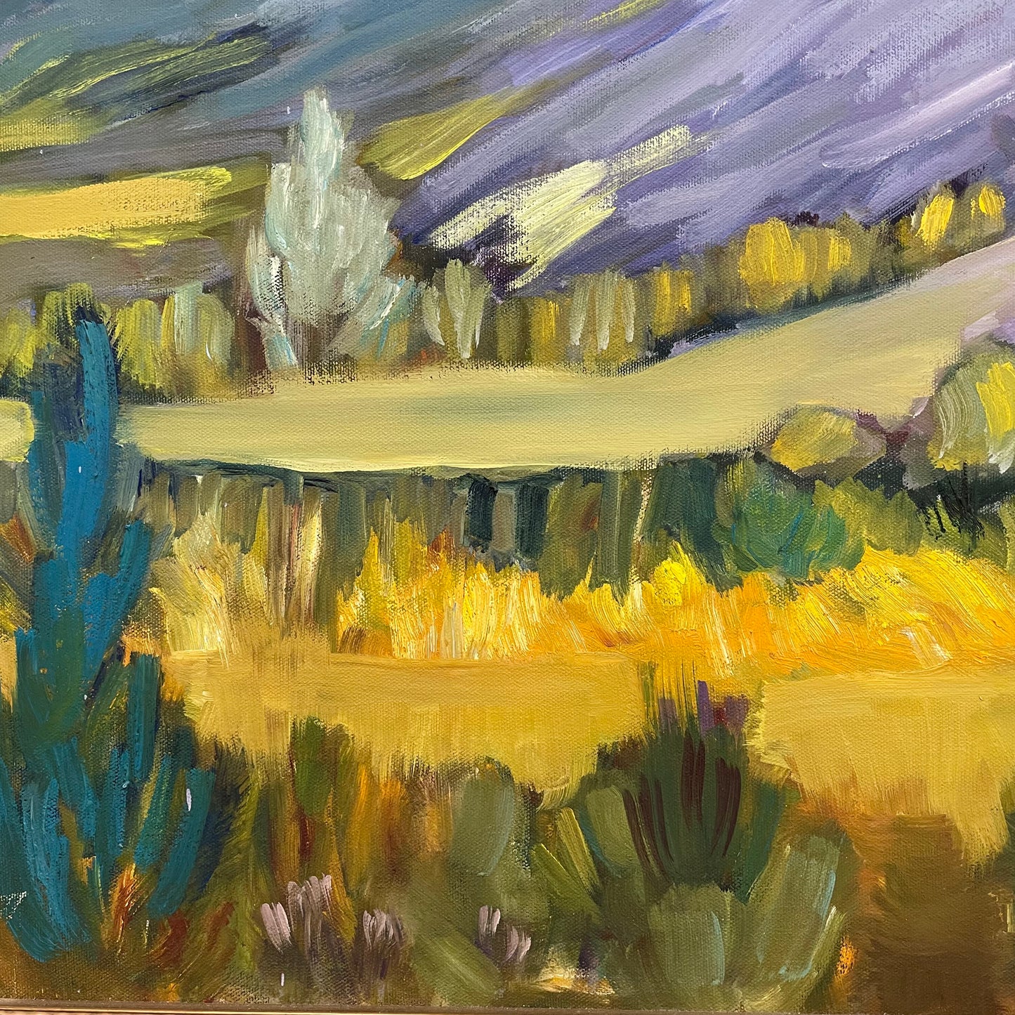 Countryside Scenic Landscape - Original Art