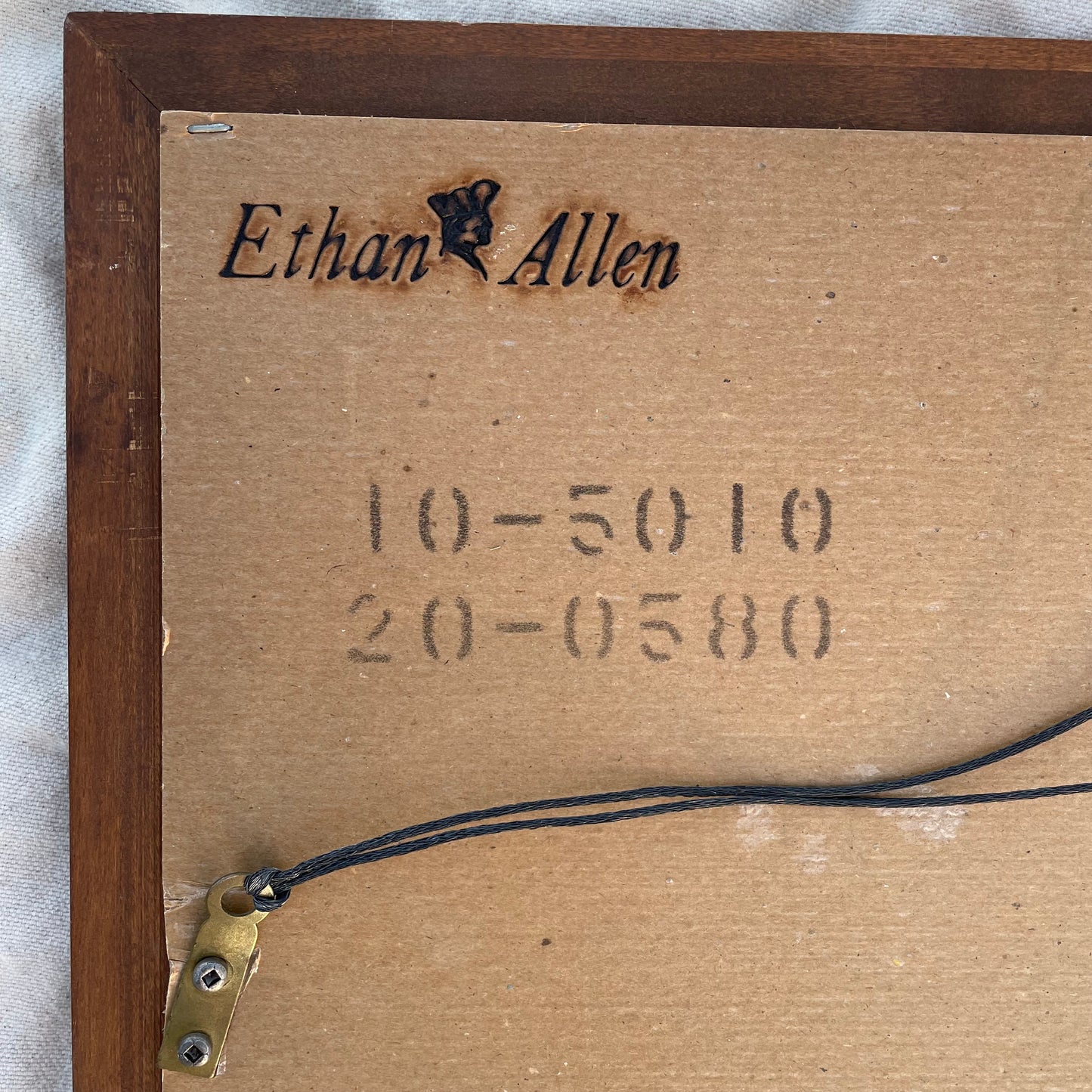 Ethan Allen Heirloom Maple Nutmeg Wall Mirror