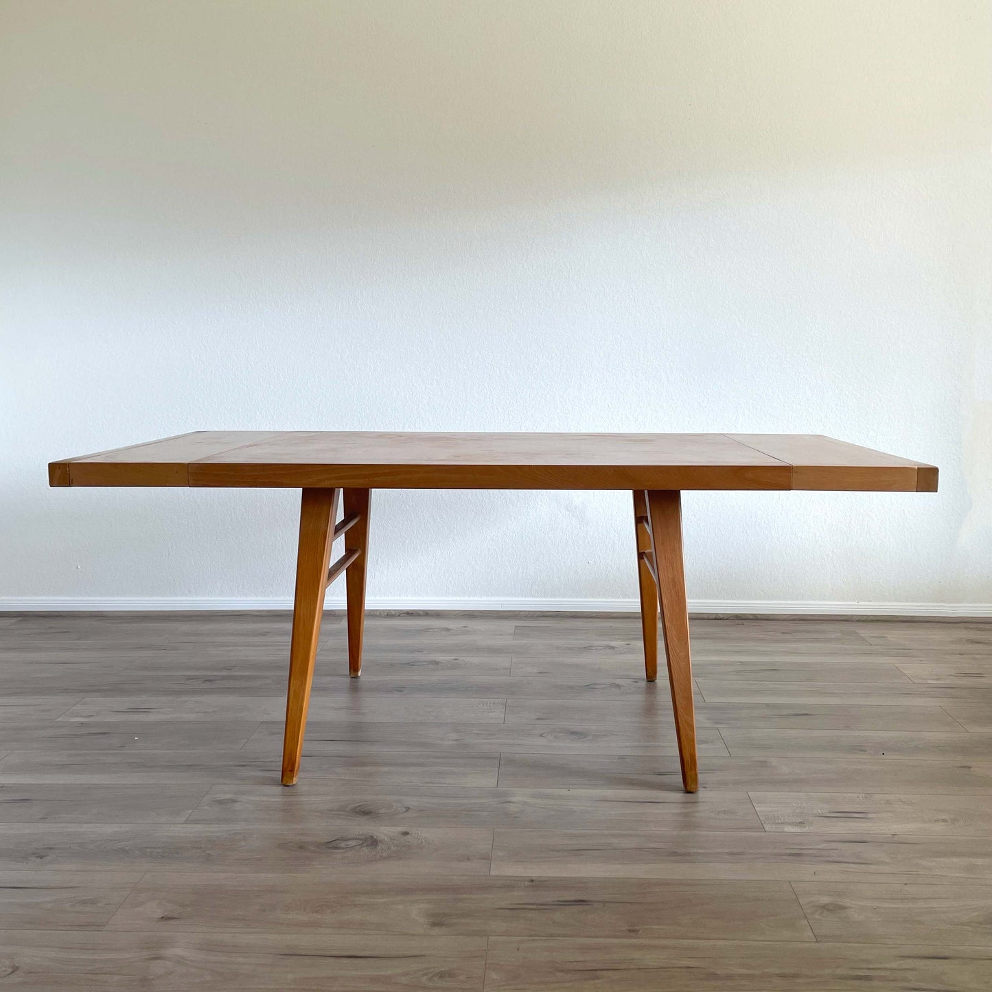 Nakashima Style Extendable MCM Dining Table