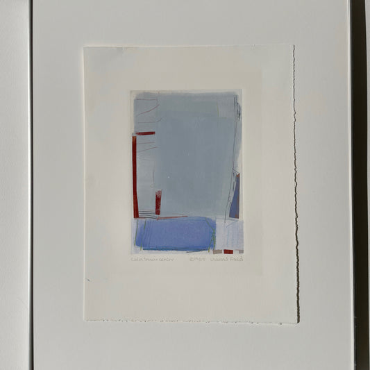 Isabel Field Original Abstract Art Signed 1985 -- Original Artwork