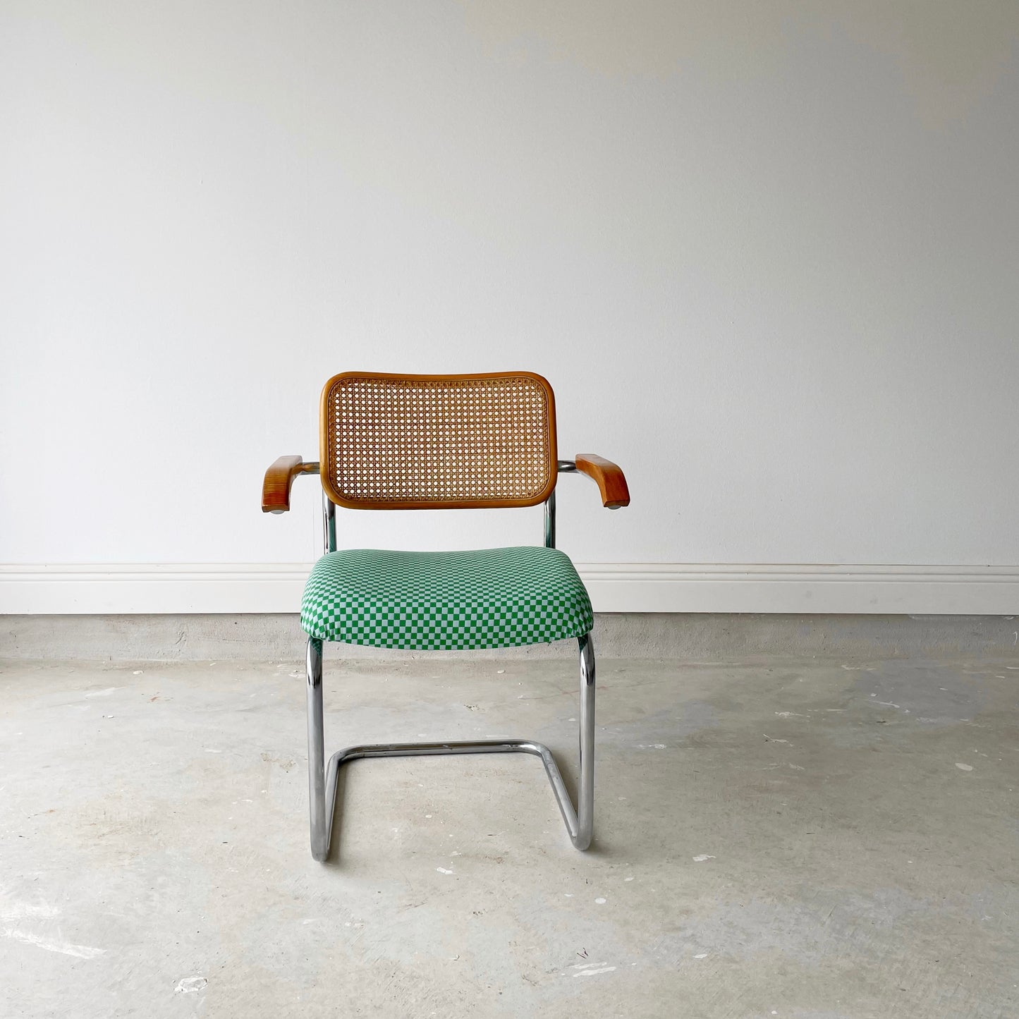 Marcel Breuer Style Cantilever Armchair x Herman Miller Upholstery