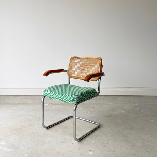 Marcel Breuer Style Cantilever Armchair x Herman Miller Upholstery