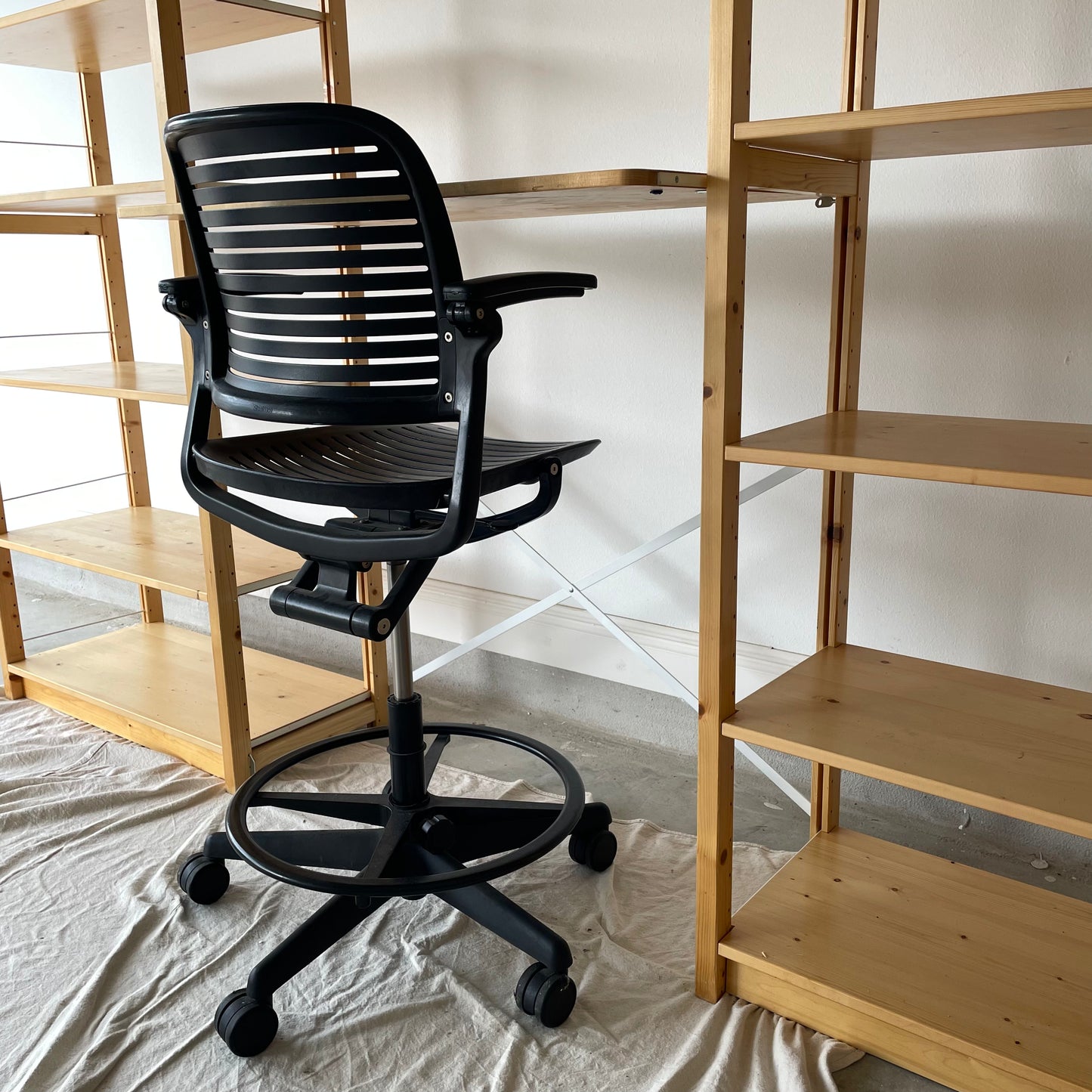 Skandia Book Shelf by The Container Store, Sitting Desk or Standup Desk