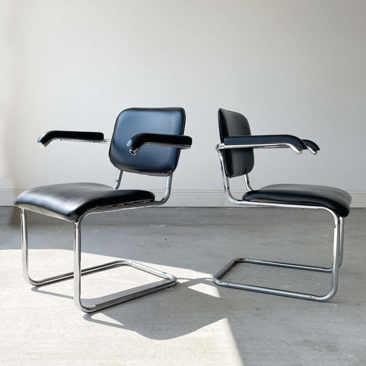 Marcel Breuer Style Cesca Arm Chair x1