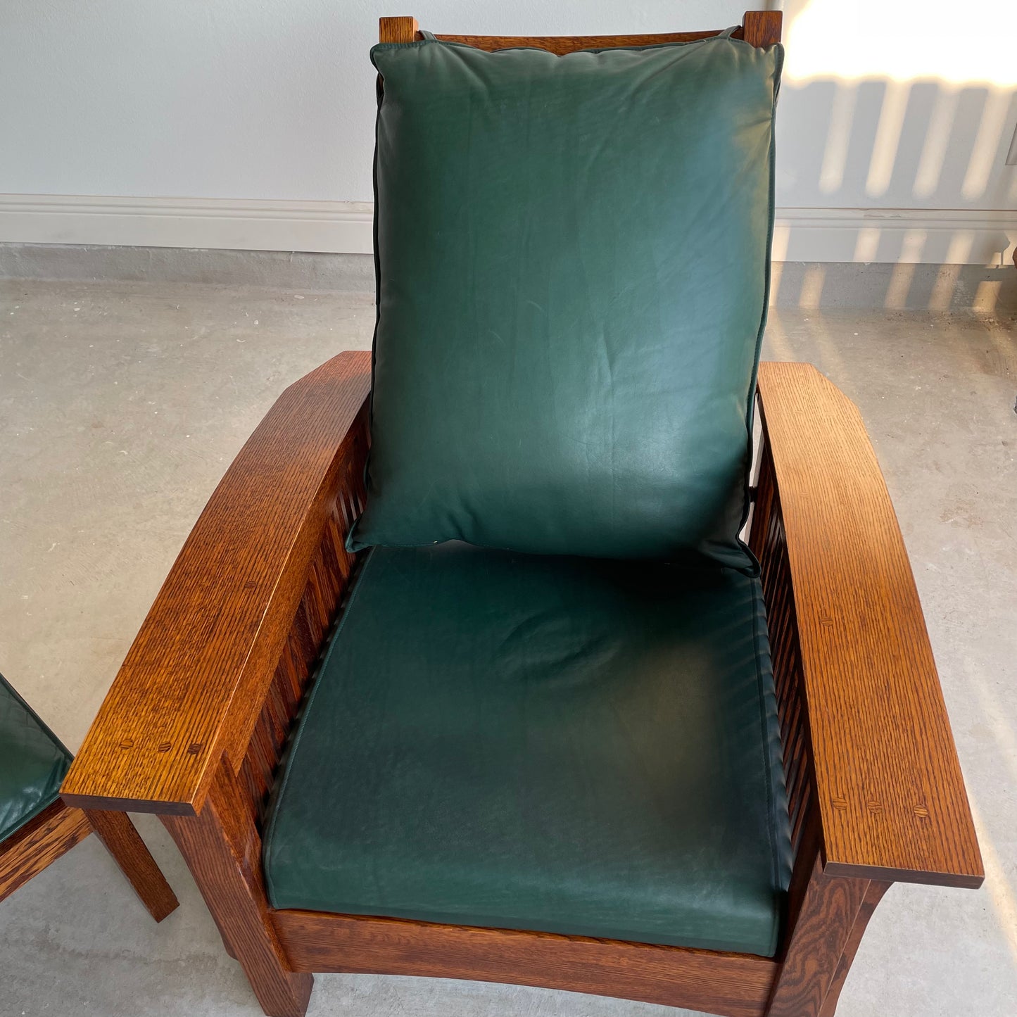 Mission Craftsman Chair + Ottoman: See Shipping Rules