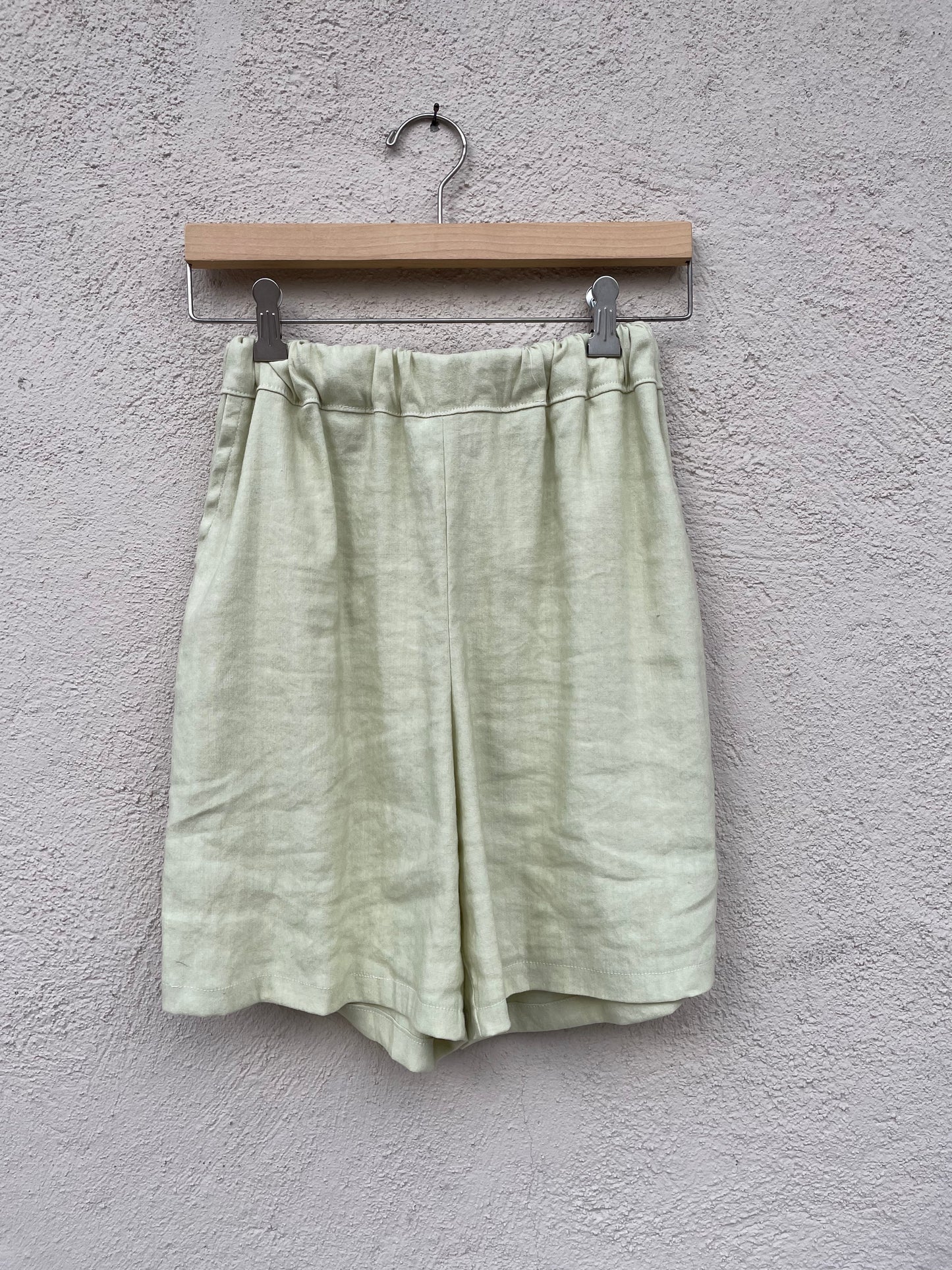 Linen High Waisted Short