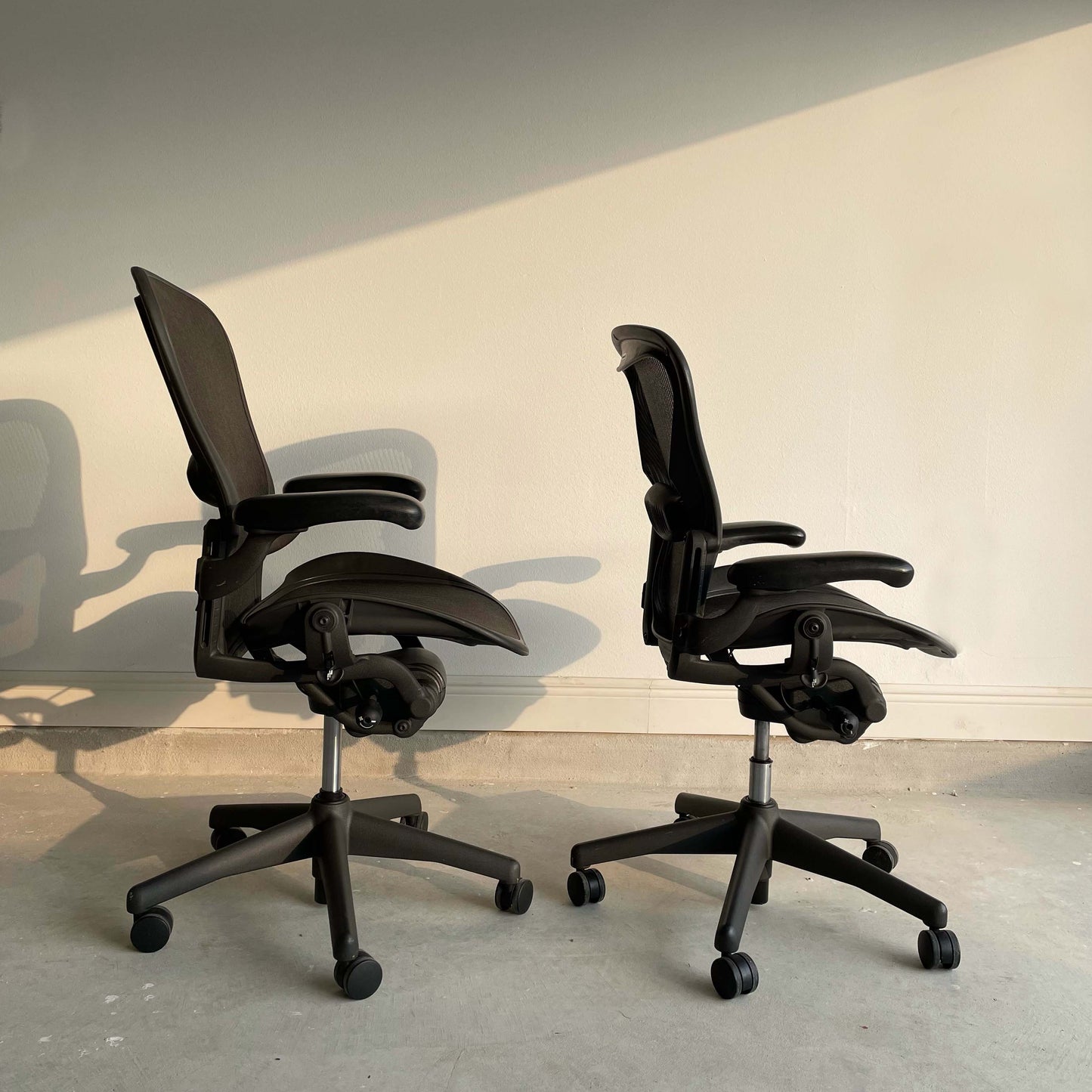 Herman Miller Aeron Ergonomic Office Chair: Size B and Size C