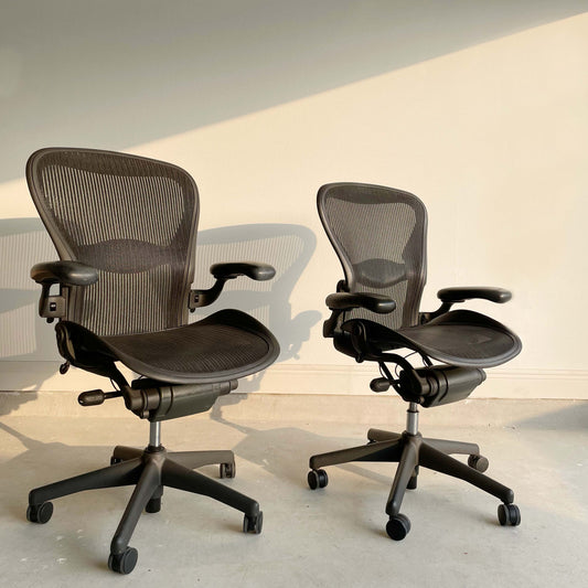 Herman Miller Aeron Ergonomic Office Chair: Size B and Size C