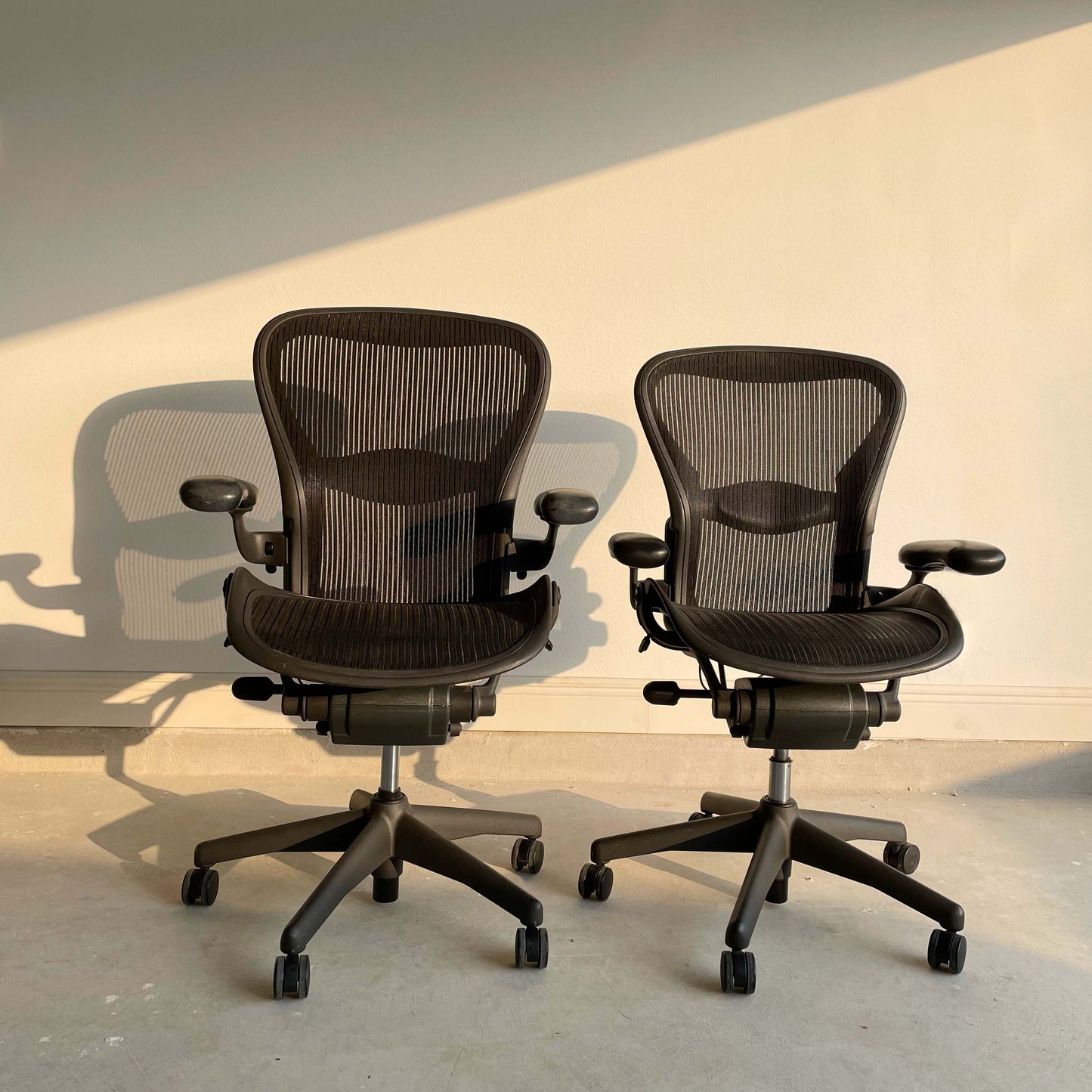 Herman Miller Aeron Ergonomic Office Chair: Size B and Size C