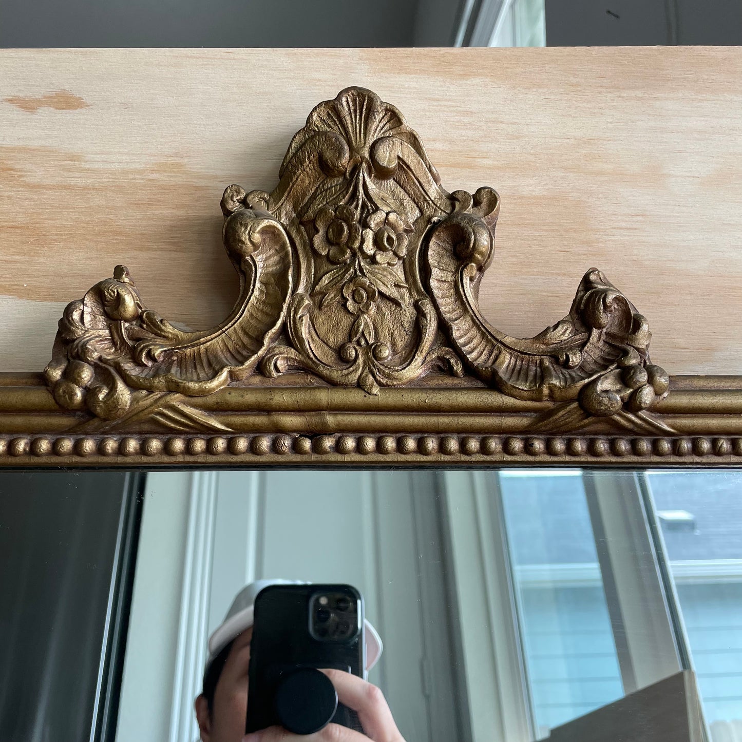 Gilded Antique Mirror
