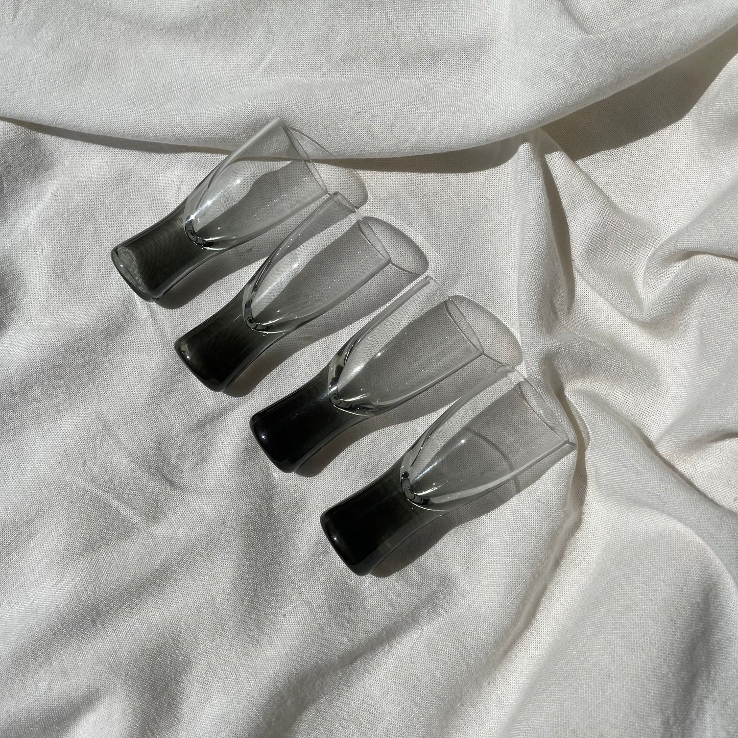 MCM Shot Glasses by Per Lutken for Holmegaard x2