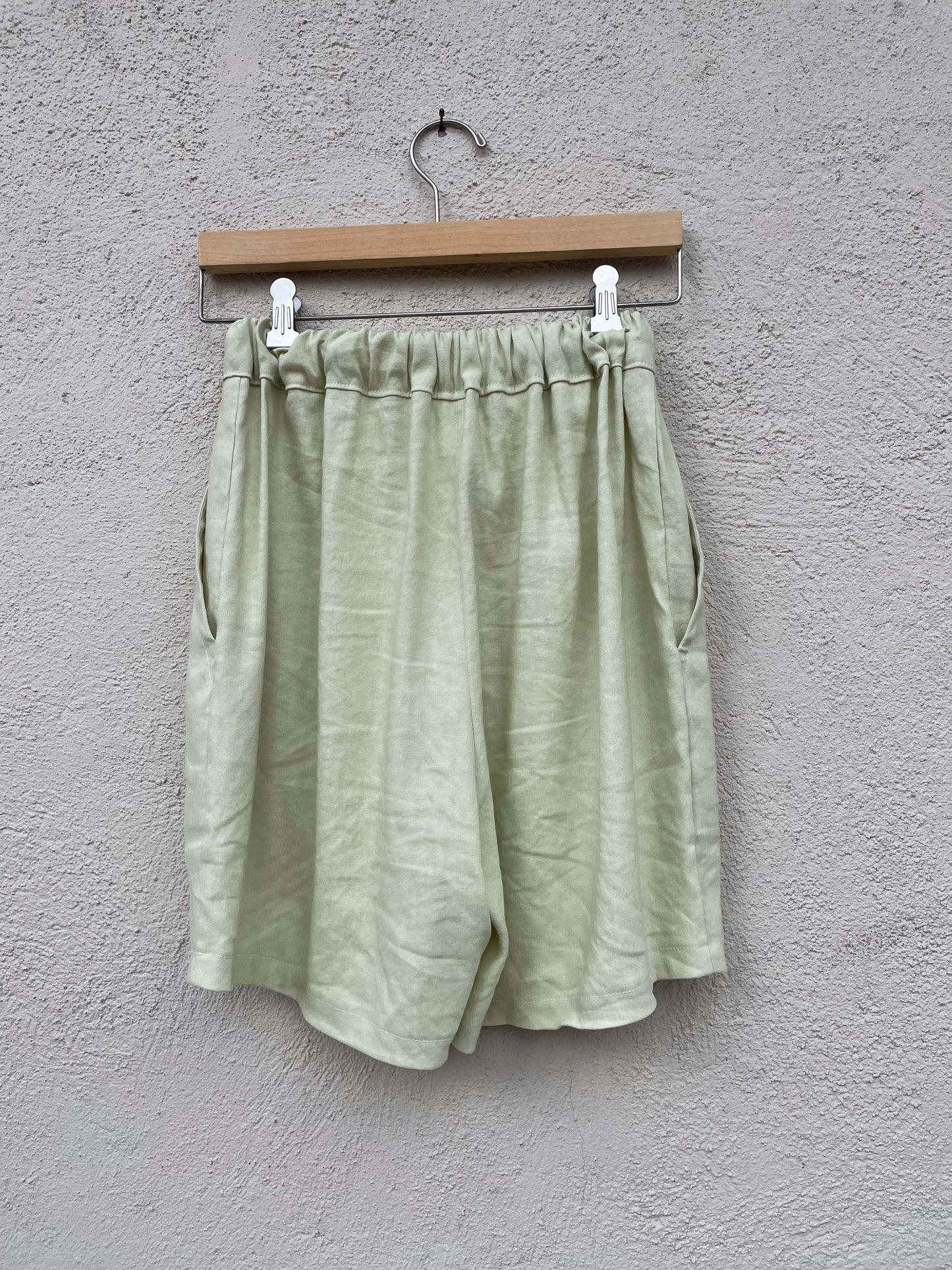 Linen High Waisted Short